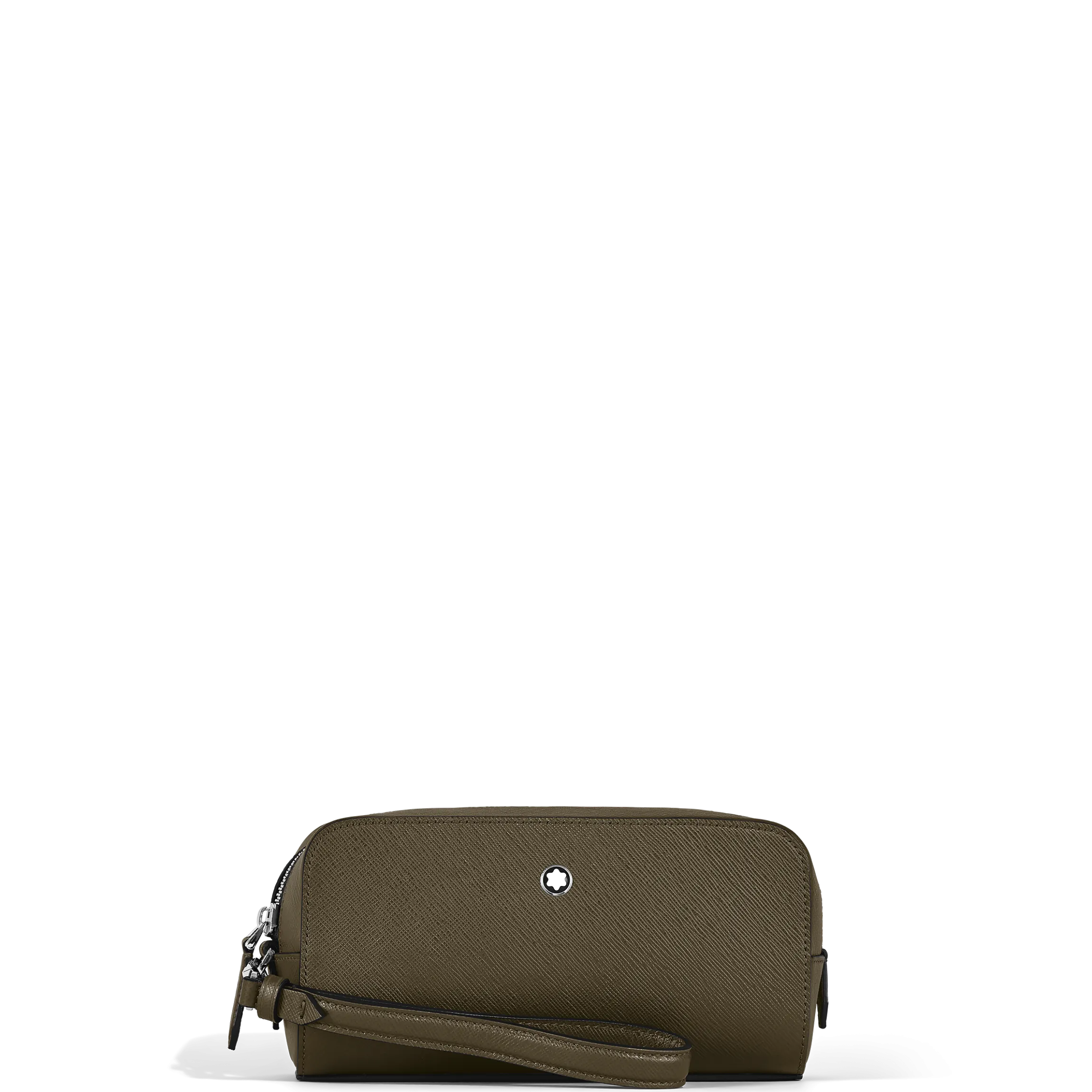 Small Toiletry Clutch in Sartorial Leather