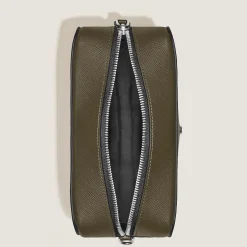 Small Toiletry Clutch in Sartorial Leather