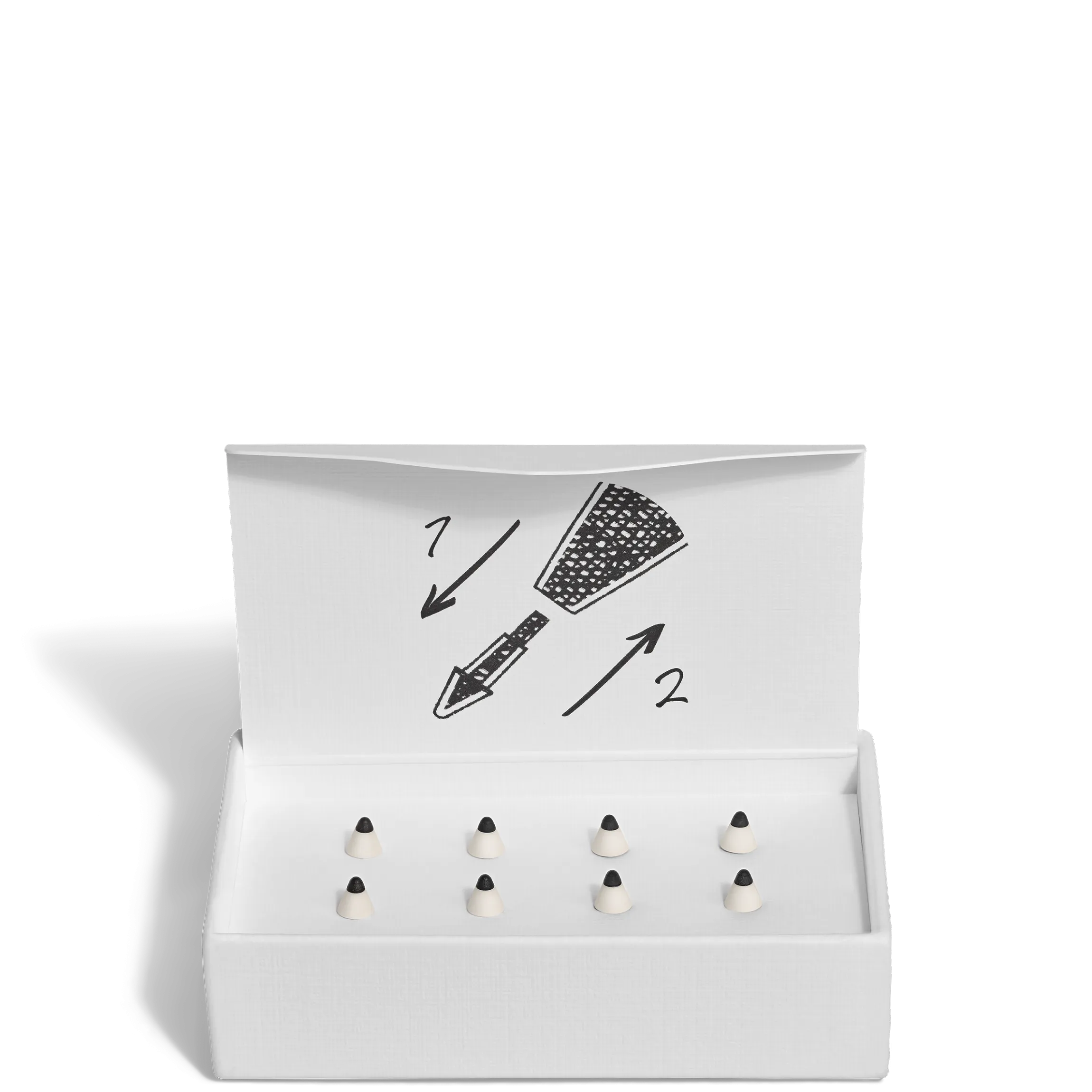 Smooth Replacement Tips for Montblanc Digital Pen Ivory color