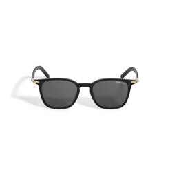 Squared Sunglasses with Black Acetate Frame