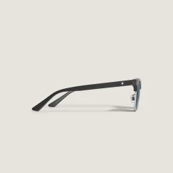 Squared Sunglasses with Black Coloured Acetate Frame