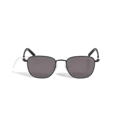 Squared Sunglasses with Black Coloured Metal Frame