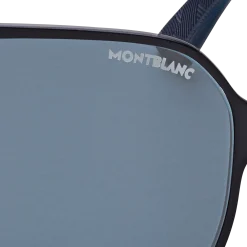 Squared Sunglasses with Black Metal Frame