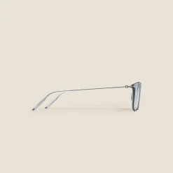 Squared Sunglasses with Injected Grey Frame