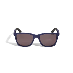 Squared Sunglasses with Injected Blue Coloured Frame