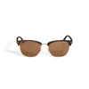 Squared Sunglasses with Metal Gold Col Frame