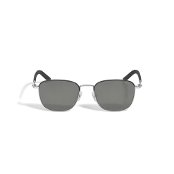 Squared Sunglasses with Silver Coloured Metal Frame