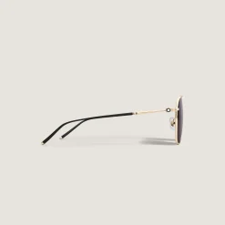 Squared Titanium Gold Col Frame