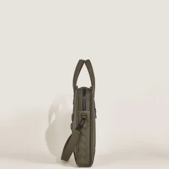 Thin Briefcase in Extreme Leather