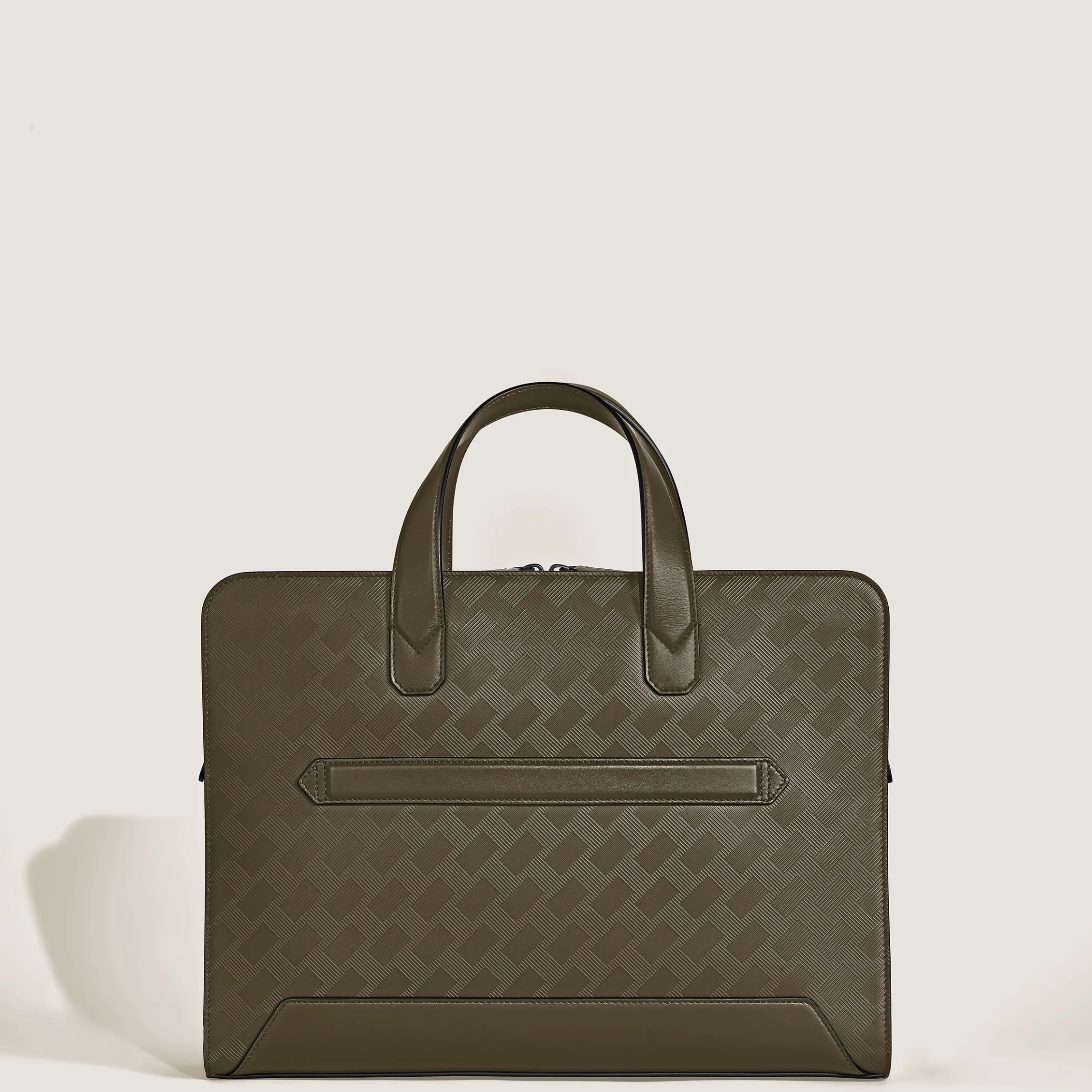 Thin Briefcase in Extreme Leather