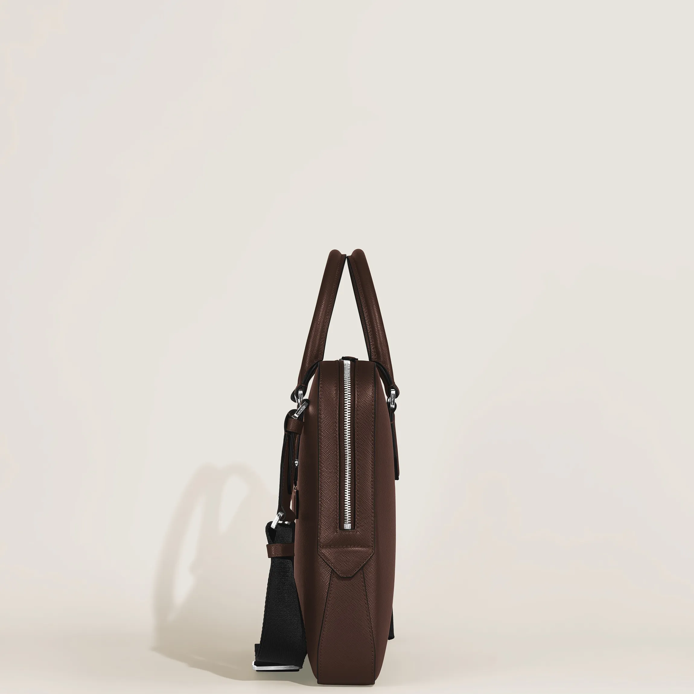 Thin Briefcase in Sartorial Leather