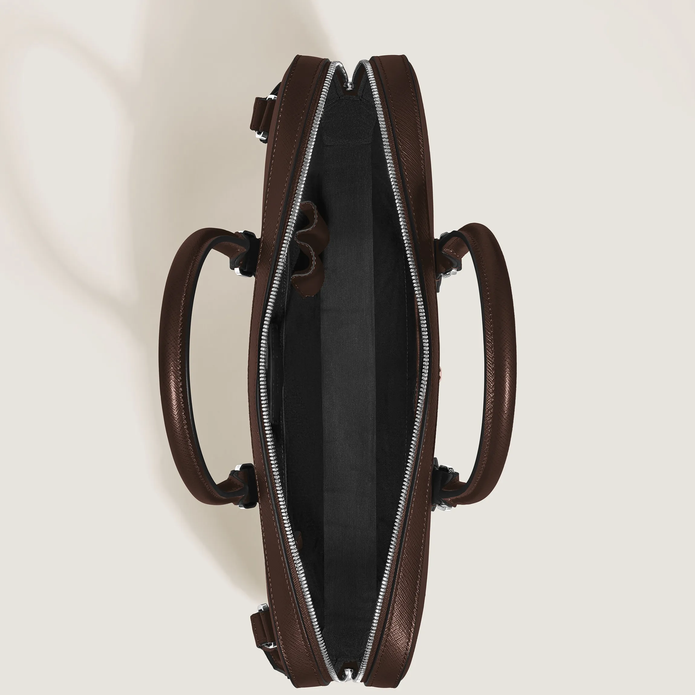 Thin Briefcase in Sartorial Leather