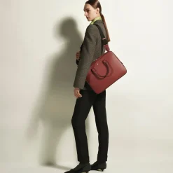 Thin Briefcase in Sartorial Leather