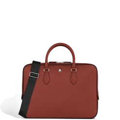 Thin Briefcase in Sartorial Leather