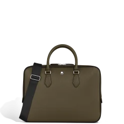 Thin Briefcase in Sartorial Leather