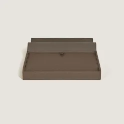 Travel Box for 8 Writing Instruments in Grain Leather