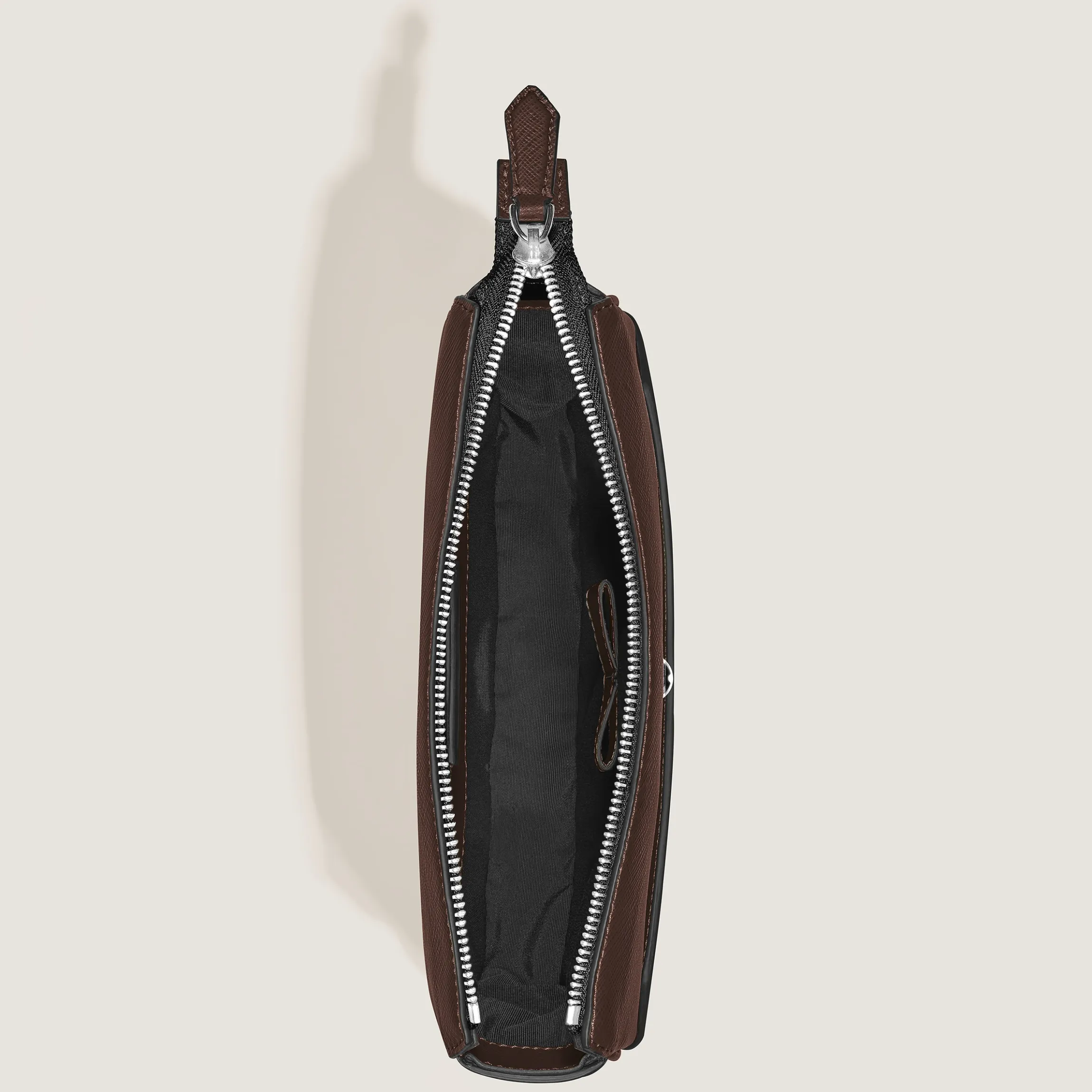 Vertical Belt Messenger Bag in Sartorial Leather