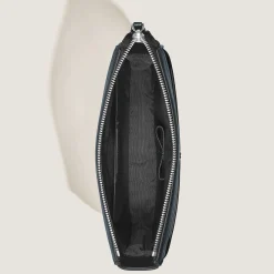 Vertical Belt Messenger Bag in Sartorial Leather