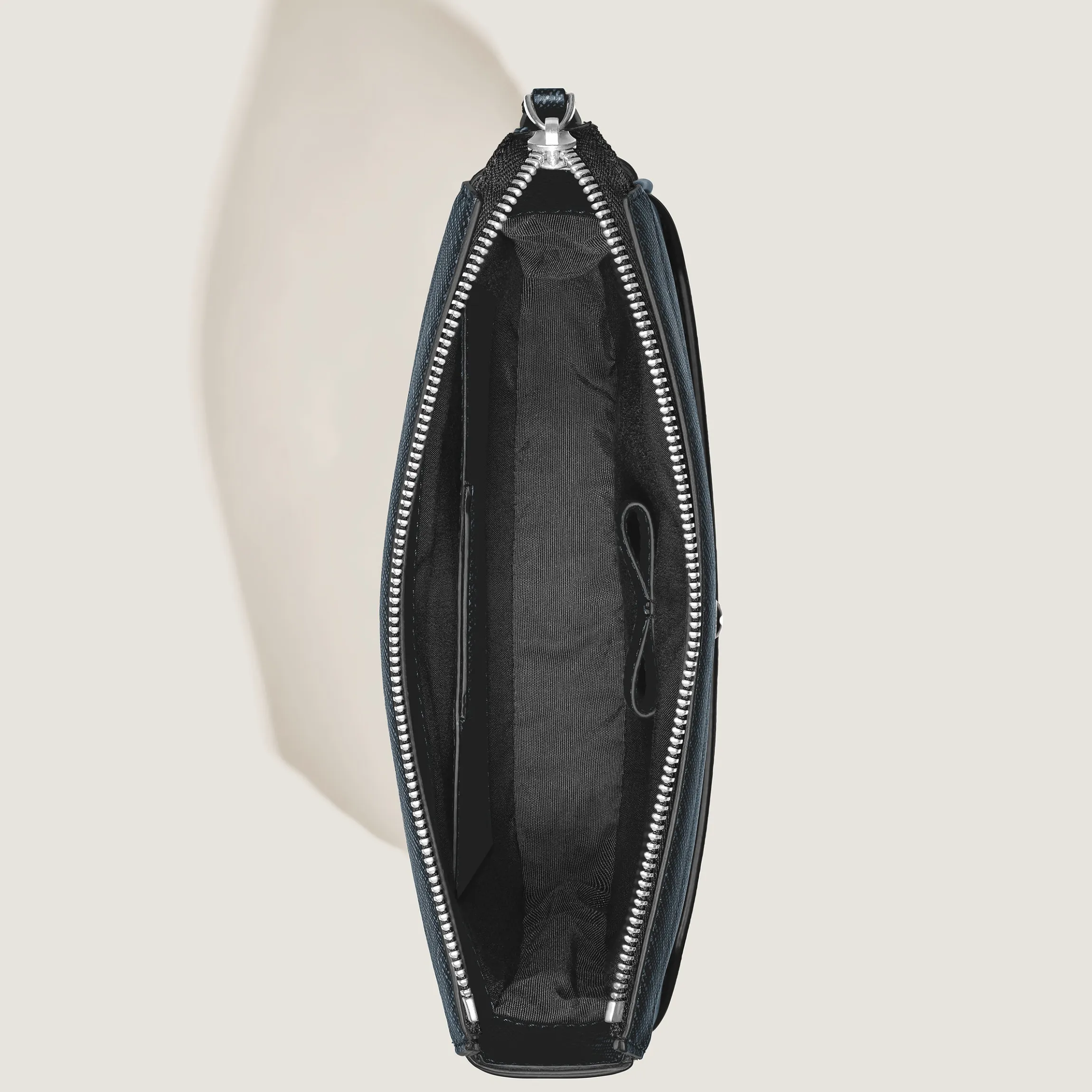 Vertical Belt Messenger Bag in Sartorial Leather