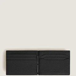 Wallet 6cc with Money Clip in Grain Leather