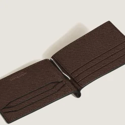 Wallet 6cc with Money Clip in Sartorial Leather