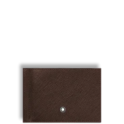 Wallet 6cc with Money Clip in Sartorial Leather
