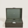 Writing Instruments Collector Box in Ostrich-Embossed Leather